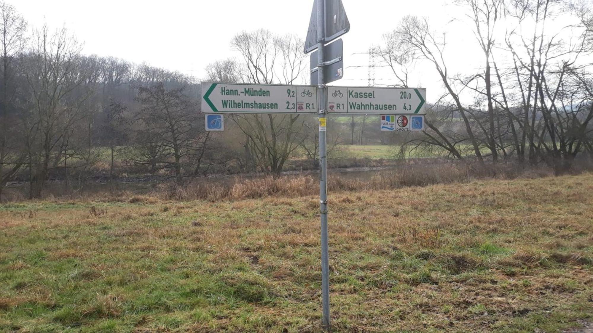 Ferienwohnung Am Rehwinkel Fuldatal Esterno foto