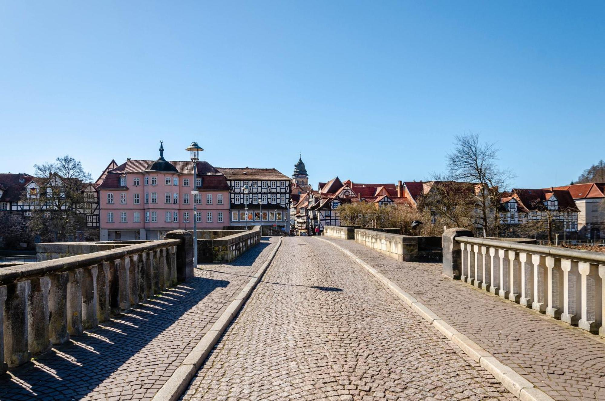 Ferienwohnung Am Rehwinkel Fuldatal Esterno foto