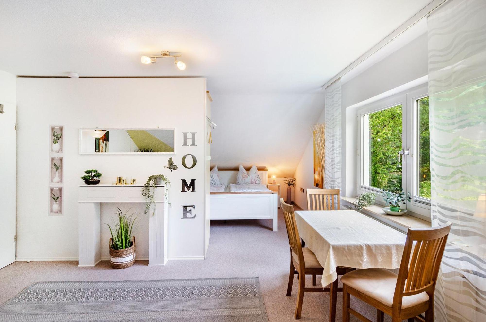 Ferienwohnung Am Rehwinkel Fuldatal Esterno foto